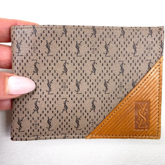 Auc YSL Vintage Monogram bi-fold wallet ID window - Picture 7 of 12